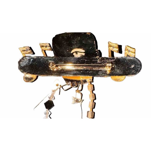 Broadway Theater Themed Brooch Dangle Charms Pin - Picture 5 of 7